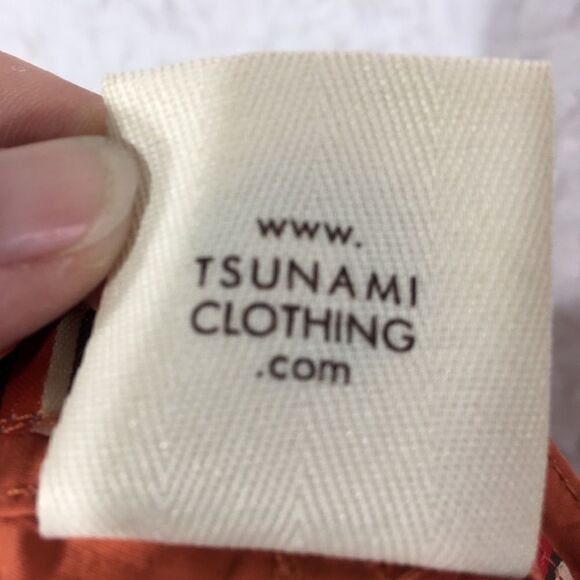 TSUNAMI pumpkin Orange Capri pants EUC 6 hiking - Picture 5 of 13